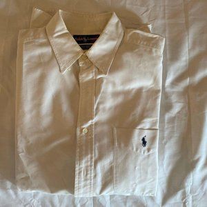 Ralph Lauren White Button Up Shirt